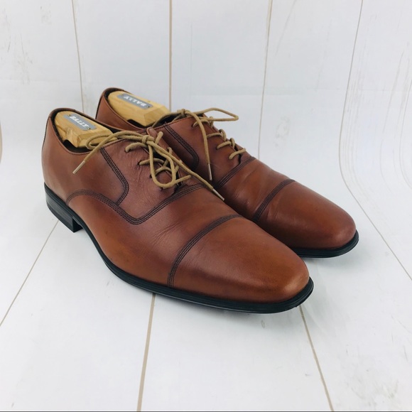 Cole Haan Other - Cole Haan Air Jeffrey Cap Toe Brown Oxfords 11.5